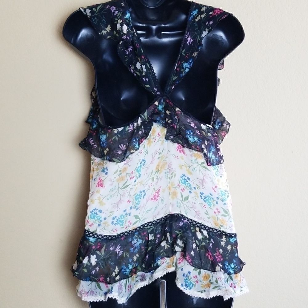 Love Sam Floral Tank Top - Picture 4 of 8